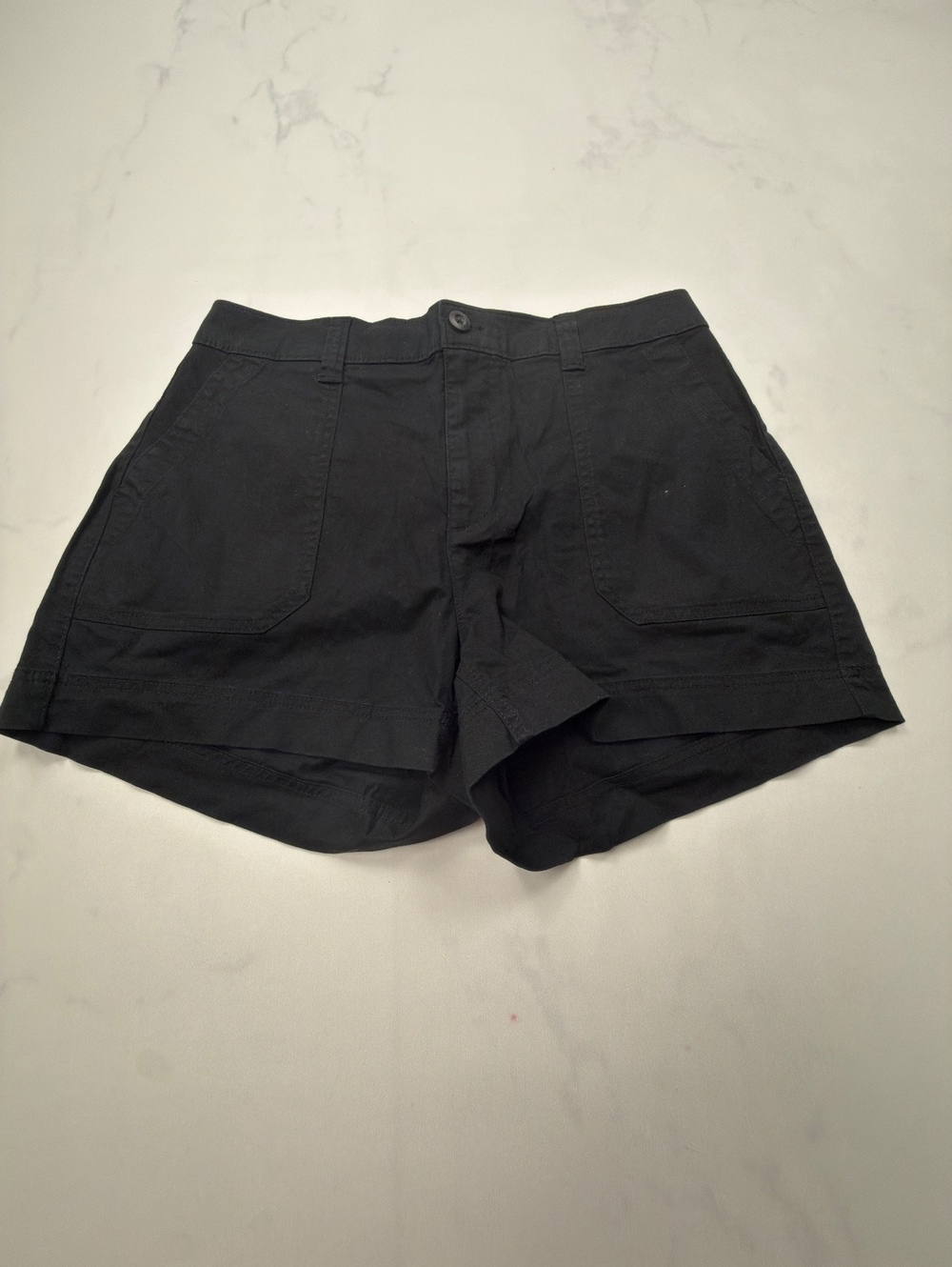 Old Navy Shorts Black 2000s Basic Minimalist - Womens L